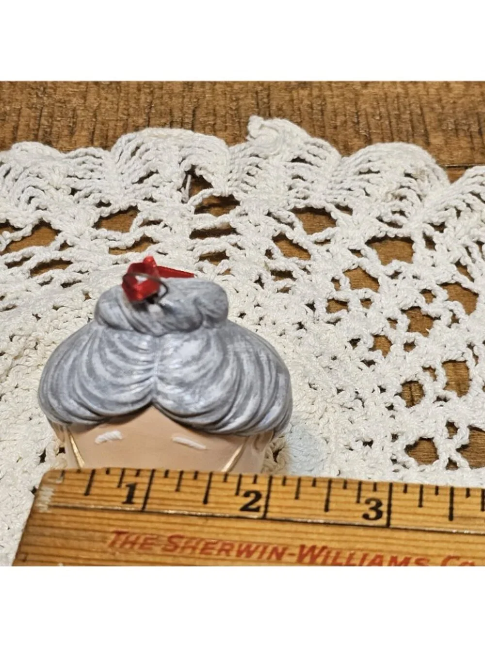 Ceramic Christmas Mrs.Claus eggpressions Christmas Ornament/ Decoration